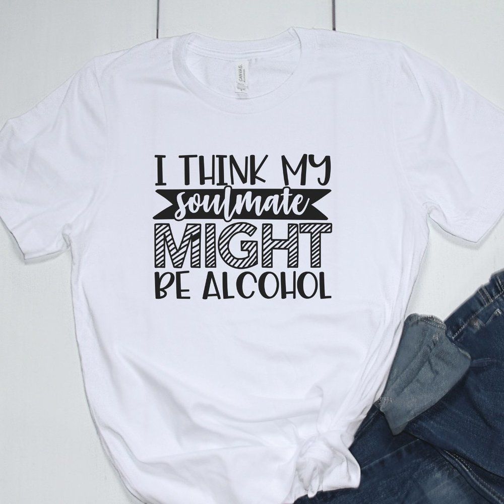 Funny Tee Shirt Alcohol Drinking